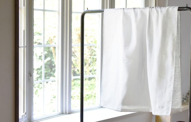 カラーガーゼ バスタオル 3枚（オフホワイト）