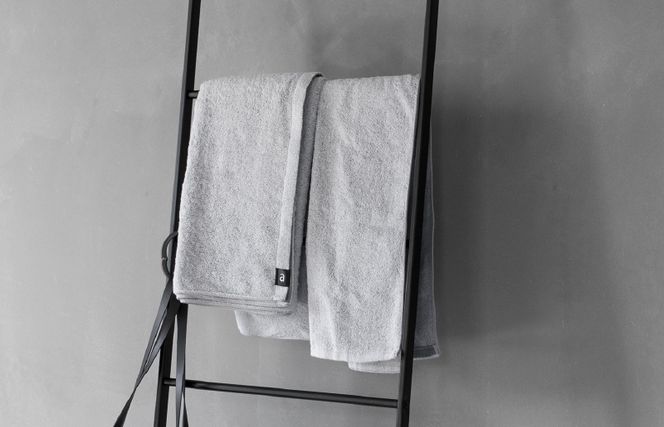a towelバスタオル２枚セット （インディゴグレー） 015B176