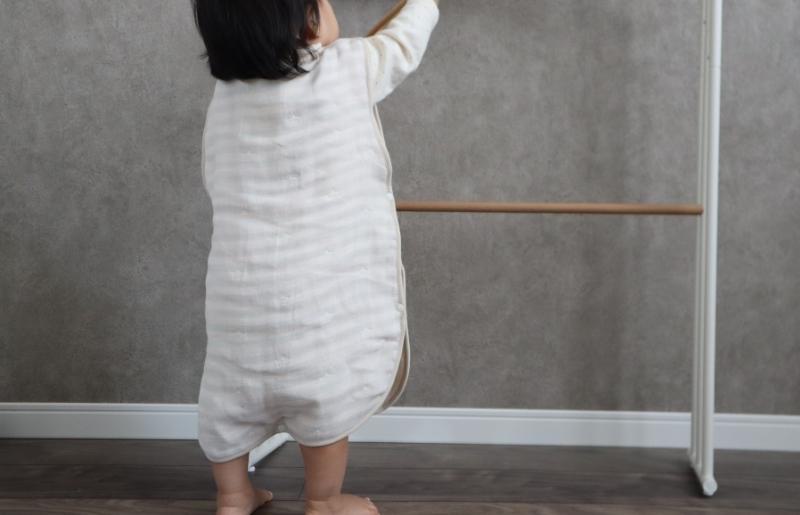 【eclat bebe】泉州南部織 4重ガーゼ スリーパー（PiGy）＜スピード発送＞