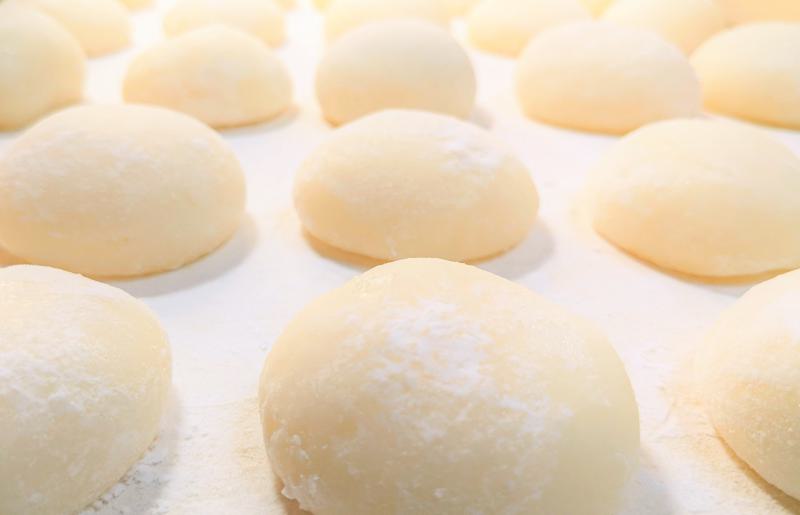 老舗和菓子屋さんの杵つき生丸餅（白）12個＆こしあん 200g×3セット