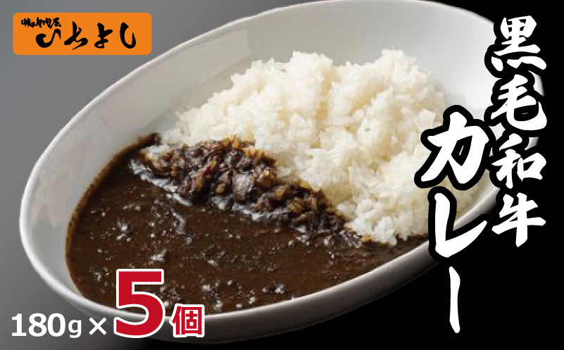 【スピード発送】焼肉問屋いちよし 和牛カレー 180g×5個 099H2918