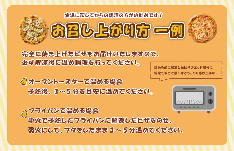 ピザカリオン オリジナルピザ 3枚セット(イタリアーナ・照り焼きチキン・ニューヨーカー) 010B1261