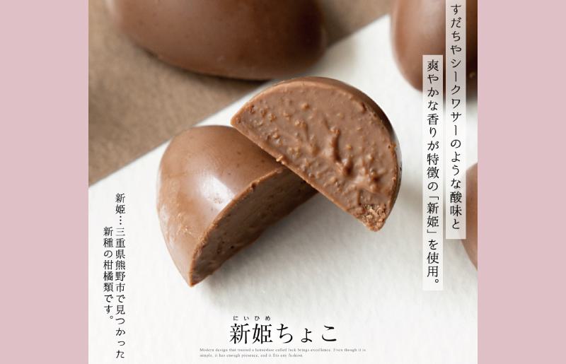 新姫(にいひめ)チョコレート 2箱セット  瀧のしずく 005A546