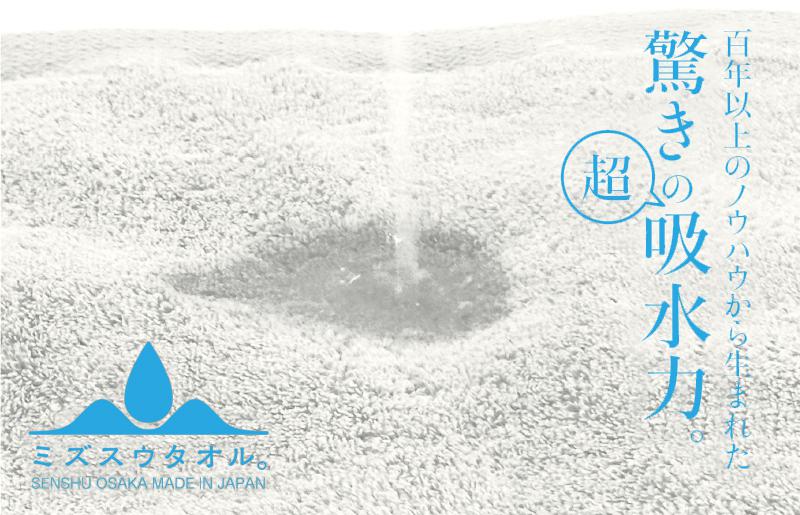 【驚きの吸水力】ミズスウタオル バスタオル 2枚 ホワイト【スピード発送 泉州タオル 国産 吸水 普段使い シンプル 日用品 家族 ファミリー】