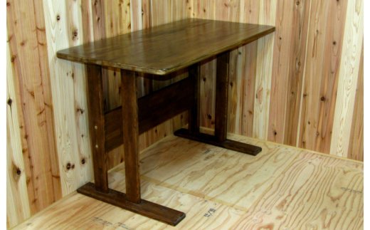 手作り木製 ダイニングテーブル 099H2133