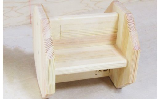 手作り木製 正座用補助椅子20cm 099H2173