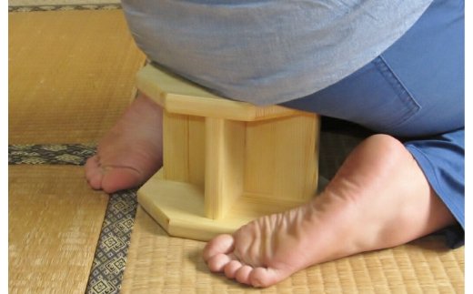 手作り木製 正座用補助椅子15cm  2個セット