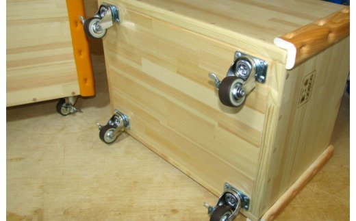 手作り木製 おもちゃ箱