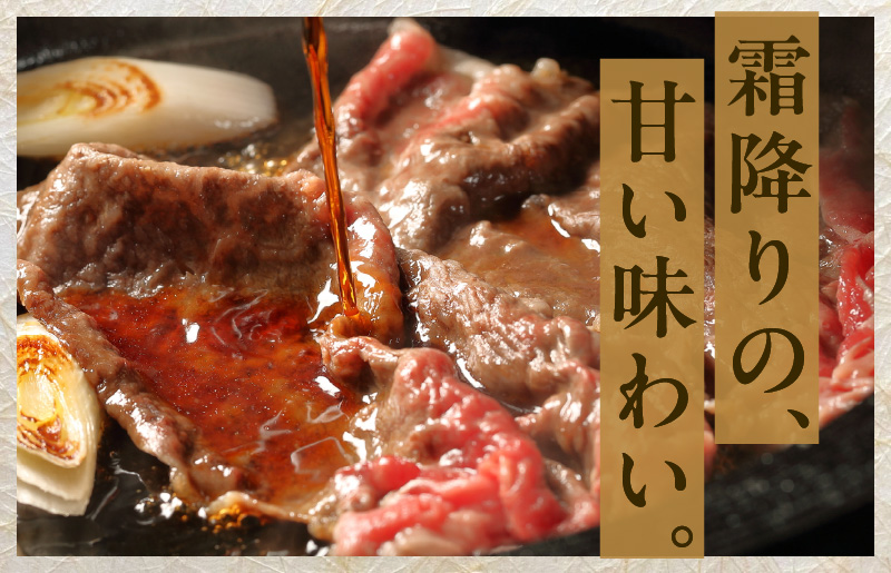 【氷温熟成×極味付け】黒毛和牛 A5等級 肩ロース 1kg（500g×2）すき焼き しゃぶしゃぶ mrz0074