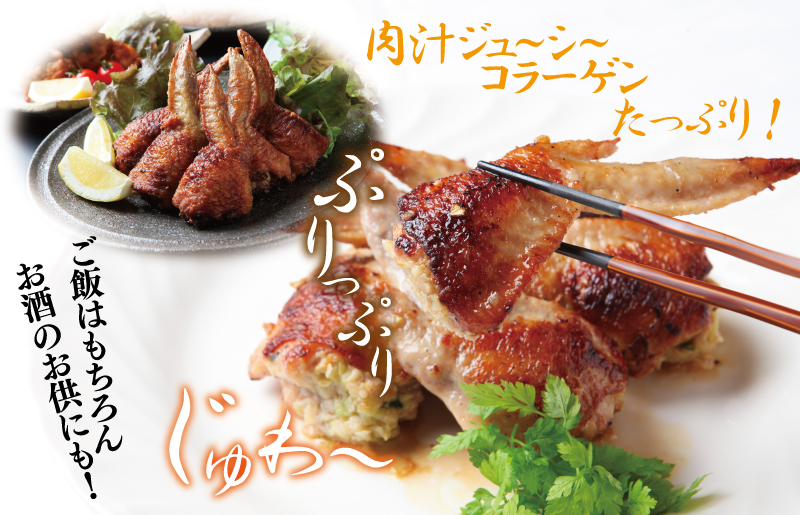 さのうまみ鶏 手羽先餃子20本 日本料理屋のお惣菜  010B1316