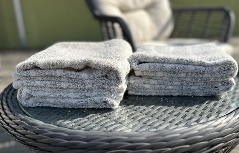 【THE EARTH TOWEL】10枚セットフェイスタオル／速乾泉州タオル（ブラウン）【泉州タオル 国産 吸水 普段使い シンプル 日用品】