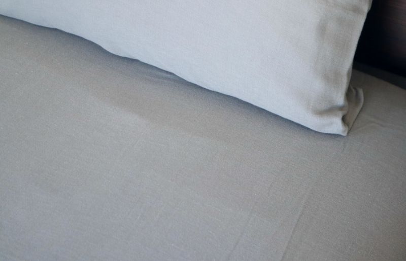 【tissu de coton/ダブルガーゼ】泉州南部織 ピローケース 1枚（グレー）＜スピード発送＞