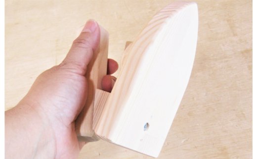 手作り木製 アイロン台（アイロン付き）