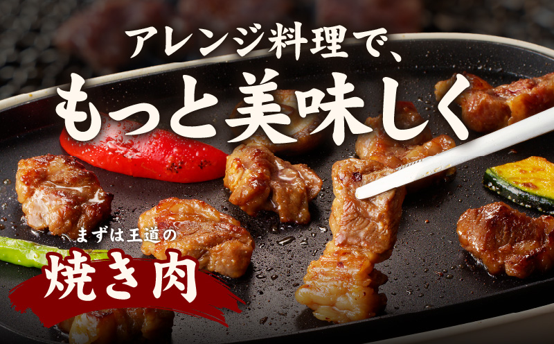 焼き肉専門店 自家製タレ漬け 中落ちカルビ 合計500g（250g×2） 099H2301