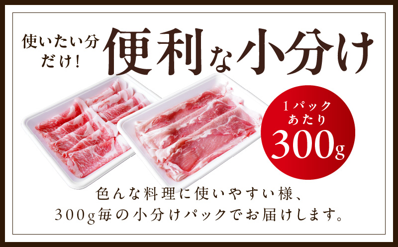 【氷温熟成×極味付け】国産 豚しゃぶ セット 1.8kg 豚肉 ももスライス／肩ローススライス mrz0031