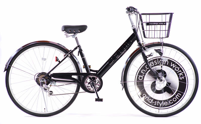 a.n.design works GRIFFITH 27型 自転車【ダークネイビー】 099X291