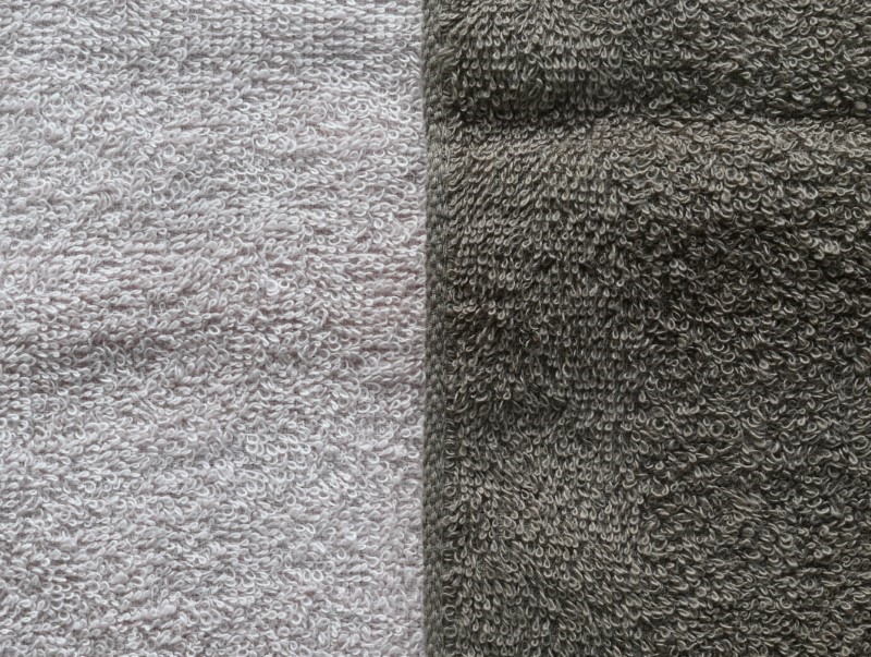 ふんわりやさしいモノトーンタオル 5枚セット（ココア＆ピンクグレー）35×80cm 泉州タオル【泉州タオル 国産 吸水 普段使い シンプル 日用品】