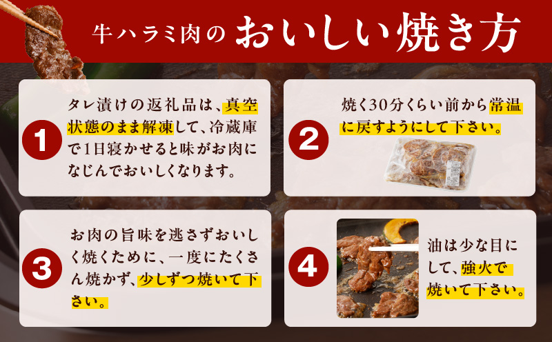 【氷温熟成×特製旨ダレ】やわらかハラミ 1.5kg 特製旨タレ漬け 味付き 訳あり 不揃い mrz0001