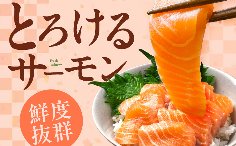 訳あり 計1.4kg！ アトランティックサーモン 200g×2パック＆訳あり 鮭ハラス 200g×5P 小分け 鮭 昆布塩加工 はしっこ サーモン 大トロ 腹ヒレ肉 北国からの贈り物 G1443