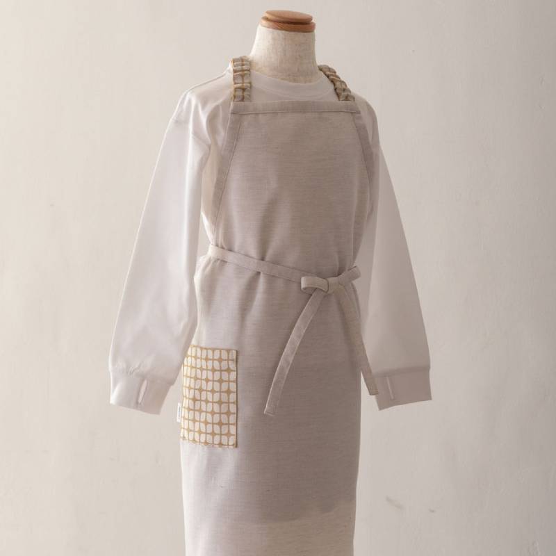 エプロン eterble life Calm kids Apron／エターブルライフ カルム キッズ サンド