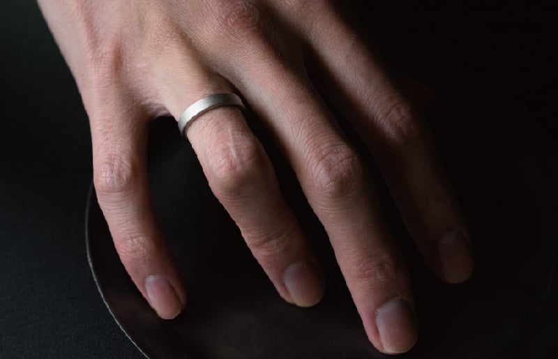 オープンリング シルバーホーニング