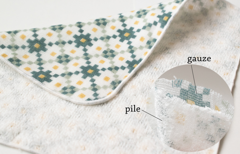 mikkegauze ガーゼタオル ハンカチ 8枚セット【タオル 泉州タオル 普段使い 日用品 家族 たおる】