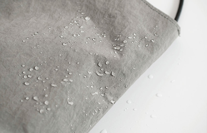 ミニショルダーバッグ KONBU(R)【グレー 撥水素材 ナイロン生地 日本製 軽量 ファッション】