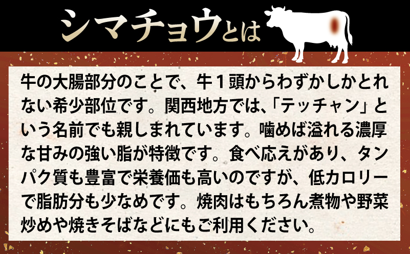 牛シマチョウ 焼肉用 塩麹・タレ漬けセット 合計1.5kg【味付け 小分け 焼くだけ 簡単調理 BBQ 牛肉 ホルモン 250g×6袋】 099H3379