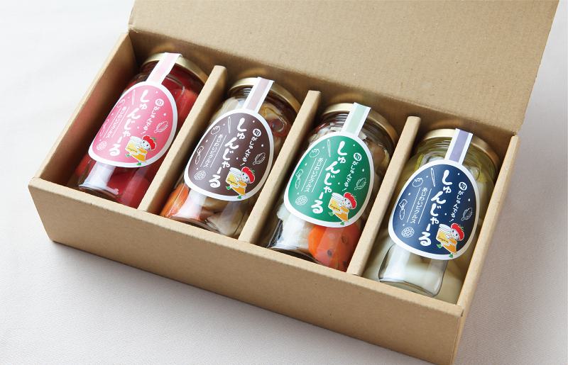 【母の日】割烹松屋 料亭の和風ピクルス おまかせ 4本セット