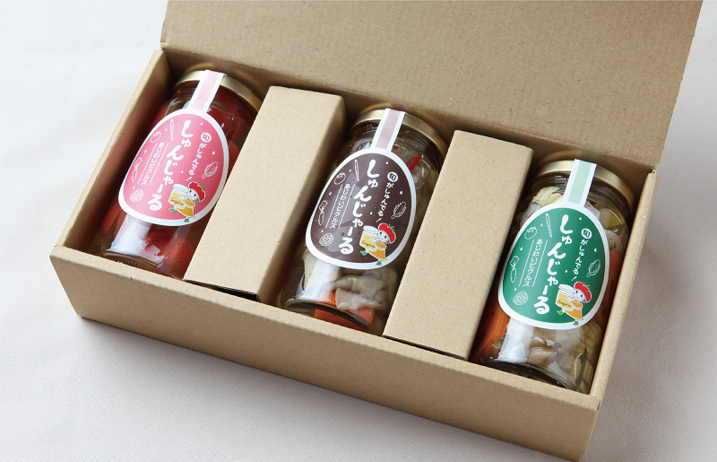 【母の日】割烹松屋 料亭の和風ピクルス おまかせ 3本セット