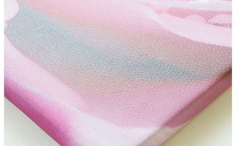 レザーフォトパネル 90cm×60cm【写真パネル オーダー 合成皮革製 手作業 インテリア】