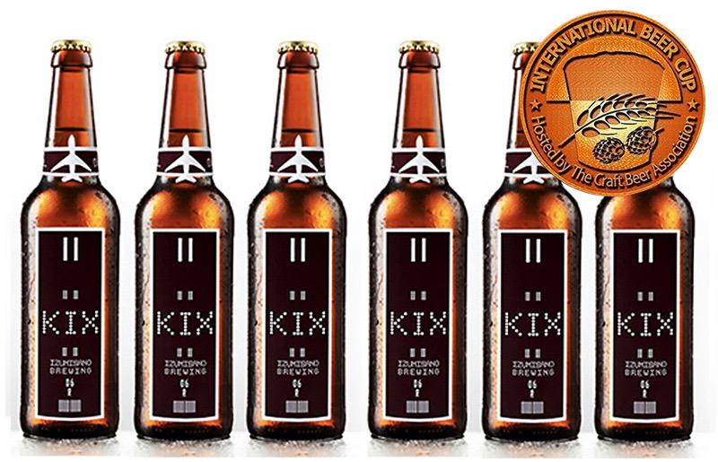 KIX BEER デュンケル12本セット【クラフトビール ビール お酒 地ビール びーる 瓶ビール 泉佐野ブルーイング】 020C095