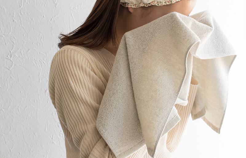 ハレバスタオル1枚フェイスタオル2枚（モカ）