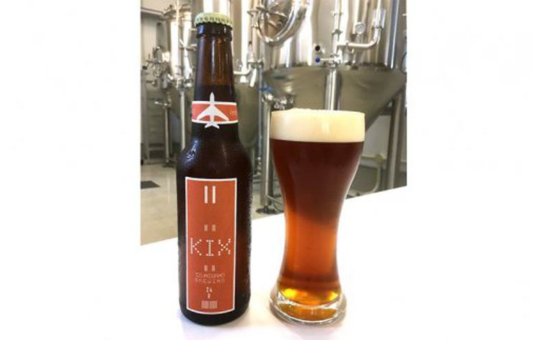 KIX BEER６本セット（アンバーエール）【クラフトビール ビール お酒 地ビール びーる 瓶ビール 泉佐野ブルーイング】