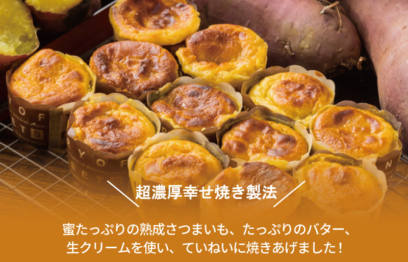 芋匠さのや特製 濃厚スイートポテトカップ480ｇ（12個×40g）