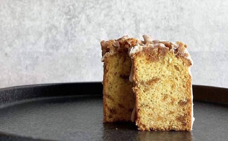 フレンチの料理人が作った水なすのケーキ【キャラメルジーヌ】