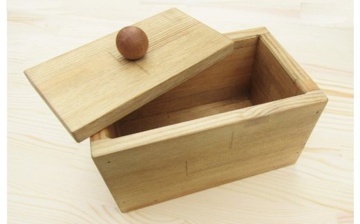 手作り木製マスクストッカー（ミディアムウォルナット）