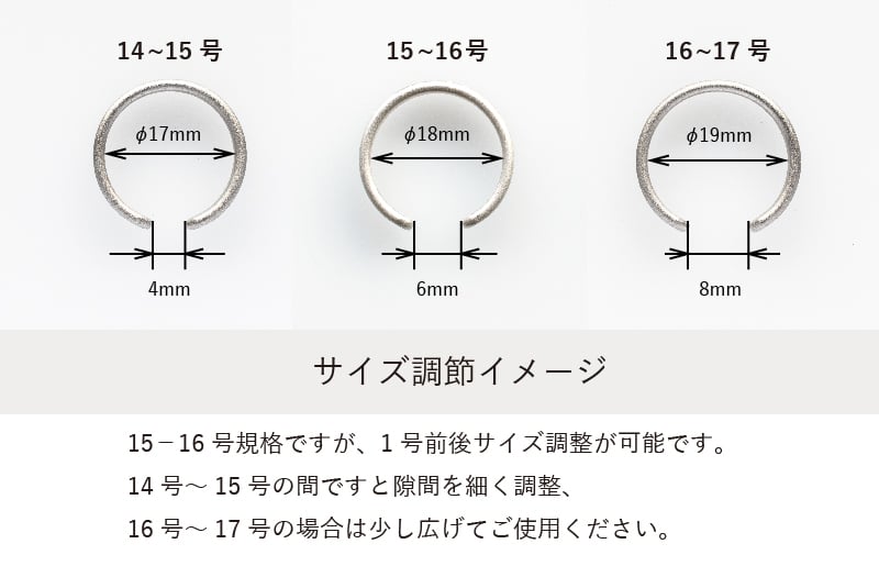 【スピード発送】オープンリング ブラックホーニング