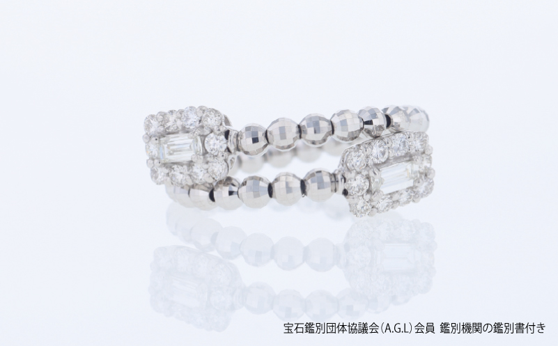 ã¢ã«ã«ã³ã·ã§ã« PTãã€ã€åœ¢ç¶èšæ¶ãªã³ã°ïŒèš 0.52ctïŒ