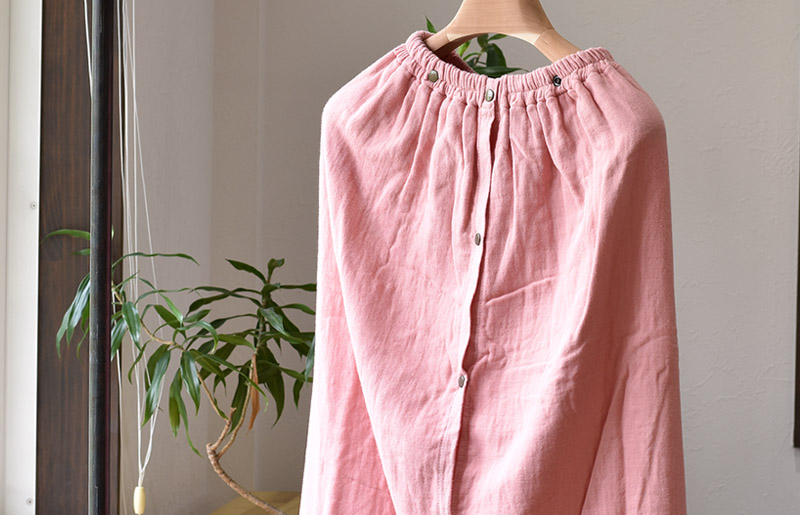 プレミアムガーゼ ラップタオル（ピンク）