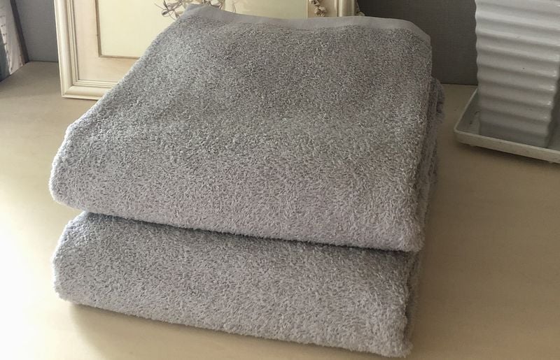 90×200超大判バスタオル２枚セット（オリオングレー）泉州タオル【泉州タオル 国産 吸水 普段使い 無地 シンプル 日用品 家族 ファミリー】