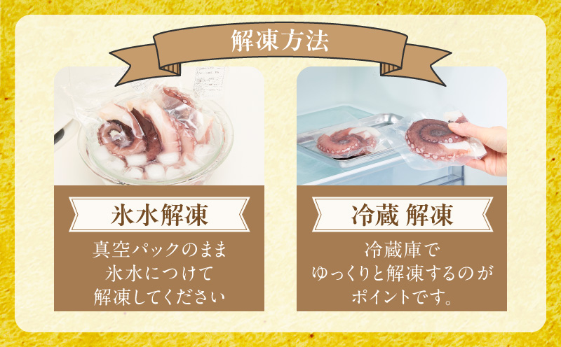 冷凍ボイルタコ 足のみ 合計1kg（100g前後×7〜14パック）たこ 刺身 個包装 酒の肴 酢の物 唐揚げ たこぶつ