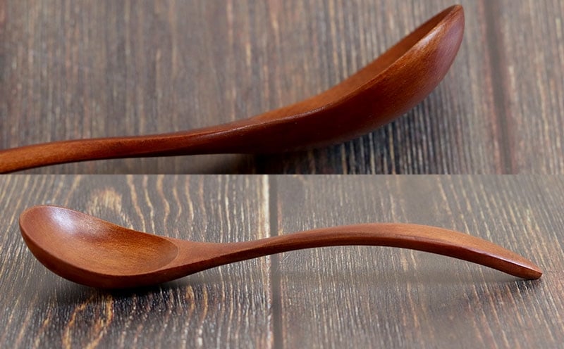 リゾットスプーン (ブラウン) 5本セット