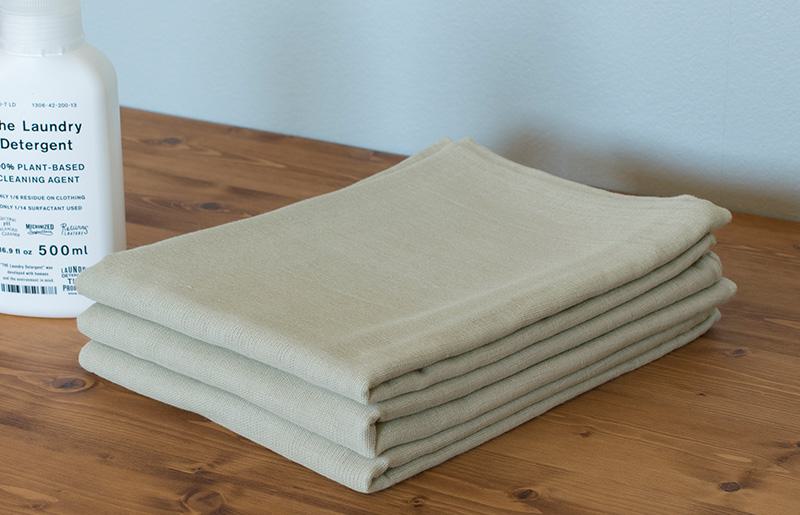 スピードライガーゼバスタオル 3枚セット（ライトグレー）