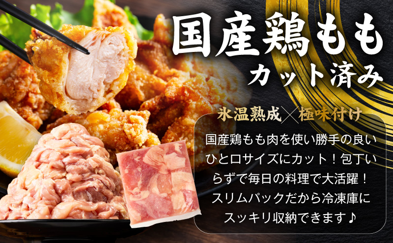 【定期便】国産 牛豚鶏 4種セット 4kg×2回【氷温熟成×極味付け 牛肉 豚肉 鶏肉 もも むね 食べ比べ 普段使い 味付き 小分け 訳あり サイズ不揃い 毎月配送コース】