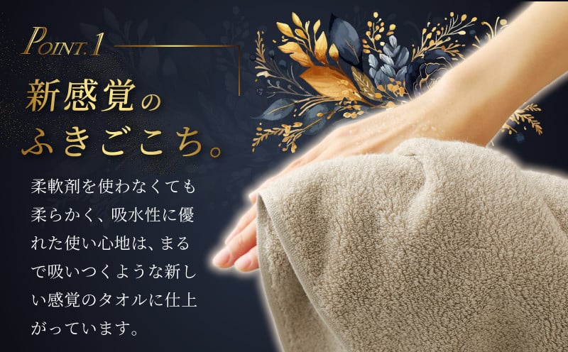 Landwell Hotel フェイスタオル グレー 8枚【タオル 泉州タオル 単色 吸水 普段使い 無地 シンプル 日用品 ふわふわ ふかふか 家族 ファミリー】