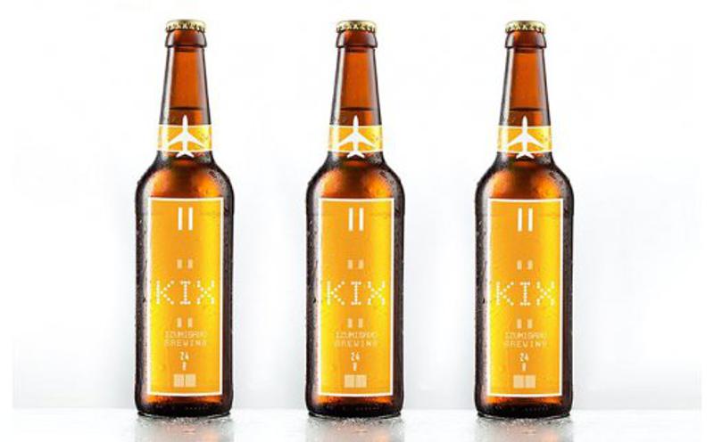 KIX BEER１２本セット（ヴァイツェン）【クラフトビール ビール お酒 地ビール びーる 瓶ビール 泉佐野ブルーイング】