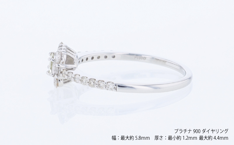 ARC-EN-CIEL PTダイヤリング（計 0.50ct）【鑑別書付き ジュエリー プレゼント ギフト ファッション アクセサリー 贈り物 贈答 お祝い 記念日】