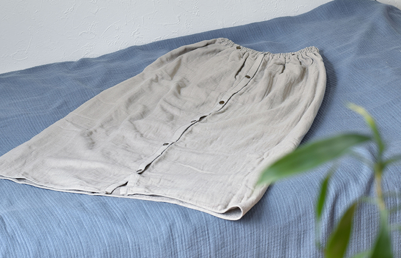 プレミアムガーゼ ラップタオル（グレー）