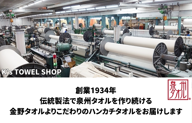 【Shinzi Katoh × 金野タオル】  宮沢賢治幻燈館『賢治のトランク（刺繍）』 タオルハンカチ 5枚セット （泉州タオル ギフト 刺繍 かわいい 綿100％ 日本製 国産）